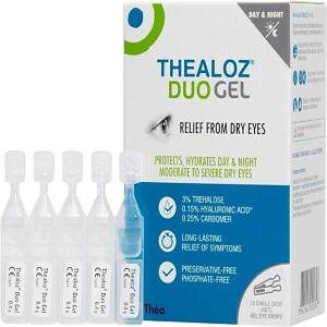 Thealoz Duo GEL Eye Drops Single Dose Vials, Pack of 30
