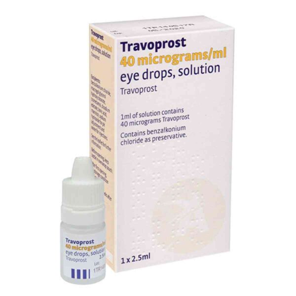Travoprost Eye Drops, 2.5ml