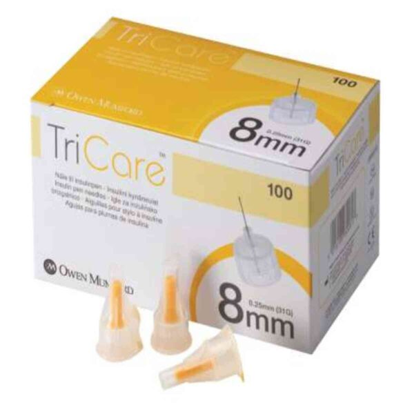 Tricare Pen Needles 8mm