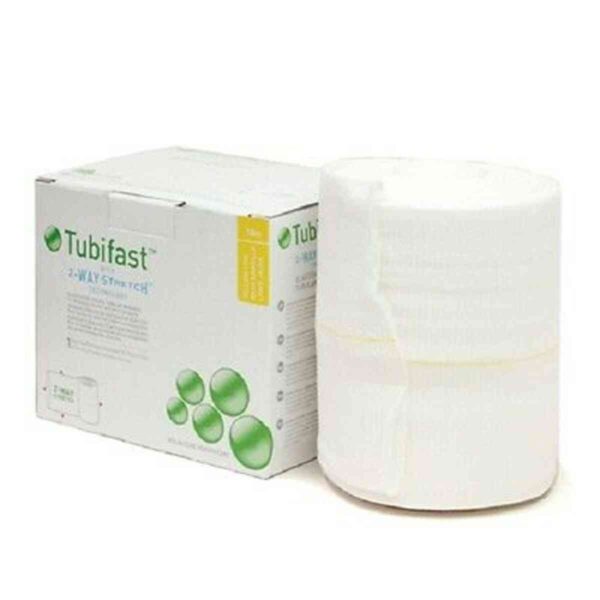 Tubifast 2-way Stretch Tubular Bandage Yellow Line