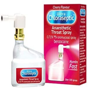 Buy Ultra Chloraseptic Anaesthetic Throat Spray Cherry Flavour, 15ml
