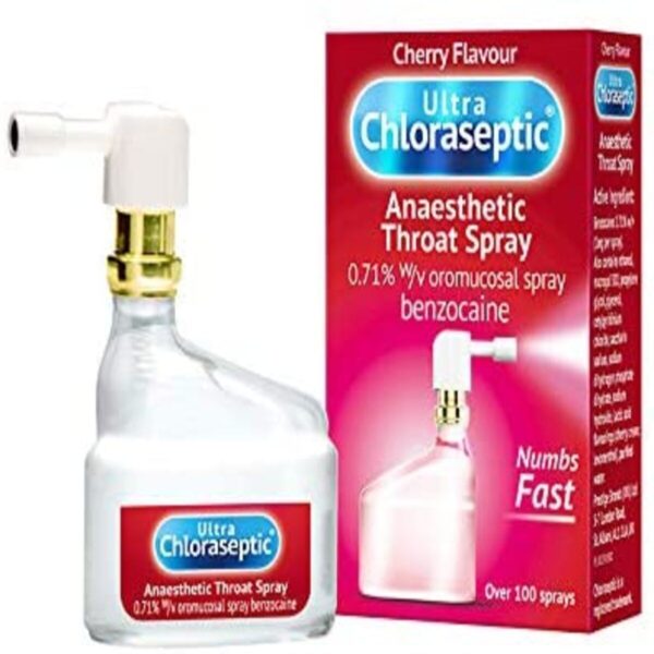 Buy Ultra Chloraseptic Anaesthetic Throat Spray Cherry Flavour, 15ml