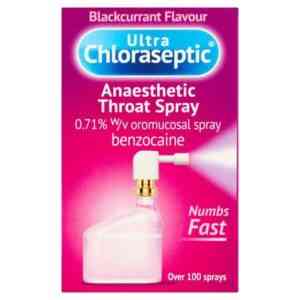 Ultra Chloraseptic Throat Spray Blackcurrant