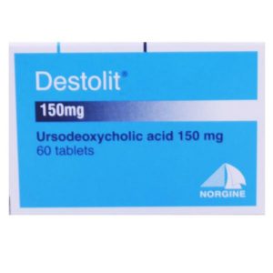 Ursodeoxycholic Acid Tablets - Destolit Generic, 60 Tablets