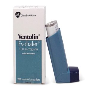 Ventolin Evohaler - Salbutamol Inhaler 100mcg, 200 Doses