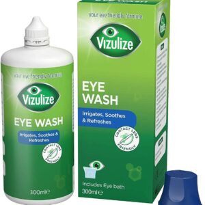 Vizulize contact lens freindly Eye Wash