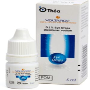 Voltarol Ophtha Eye Drops - Diclofenac Eye Drops, 5ml