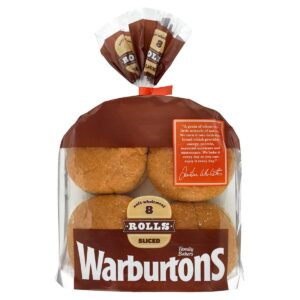 Warburtons Gluten Free Brown Rolls Fresh