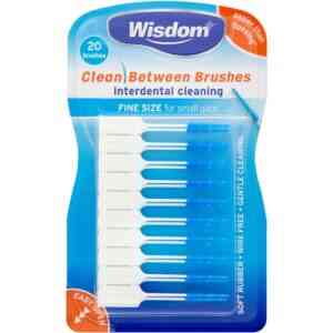 Wisdom Clean Between Brushes Interdental Brushes Fine Size