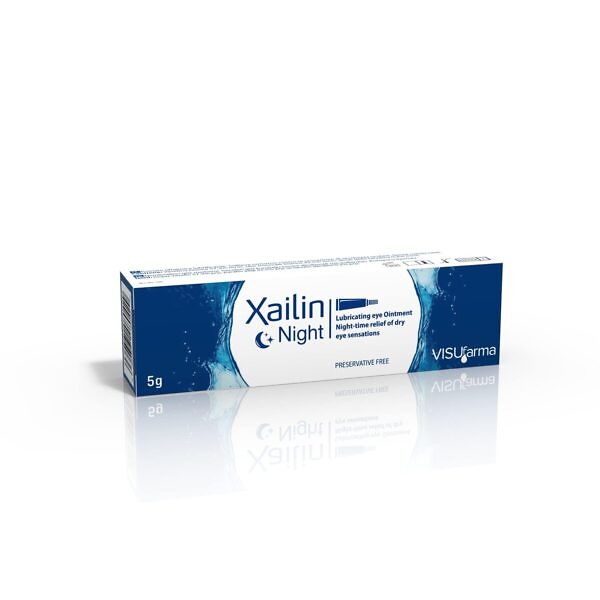 Xailin Night Lubricating Eye Ointment Preservative Free, 5g