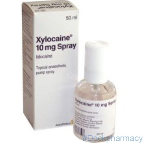 xylocaine pump spray 10% 50ml