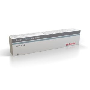 Zacin Cream - Capsaicin 0.025% w/w cream, 45g