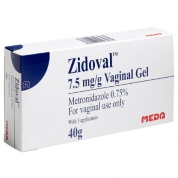 Zidoval Vaginal Gel - Metronidazole Vaginal Gel, 40g