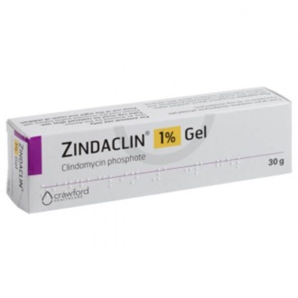 Zindaclin Gel - Clindamycin Gel, 30g