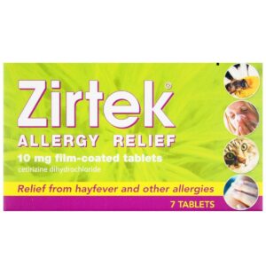 Zirtek Allergy Relief 30 Tablets