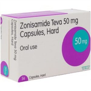 Zonisamide 50mg Capsules, 56 Capsules