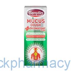 benilyn mucus cough plus decongestant syrup