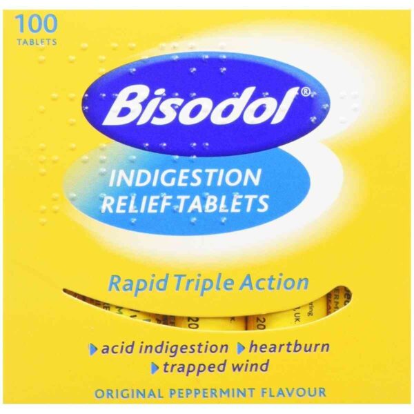 Bisodol Indigestion Relief Tablets
