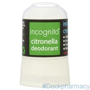 Incognito Natural Crystal Deodorant,