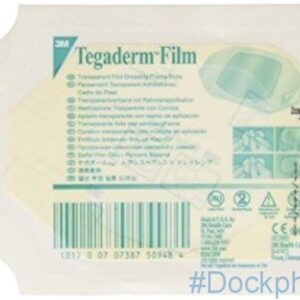 Tegaderm 1624W 6 x 7cm film dressing