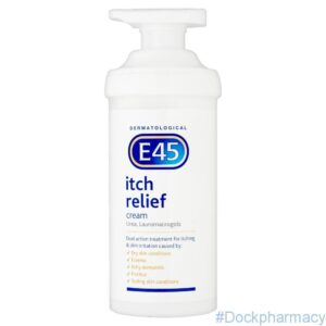 E45 Itch Relief Cream - For Eczema Itchy Skin And Dry Skin, 500g