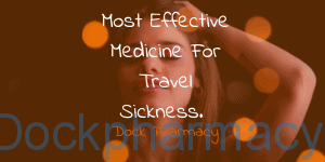 medicines for motion sickness