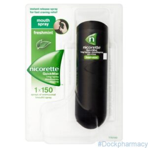 Nicorette Quickmist Mouthspray Freshmint, 150 Sprays