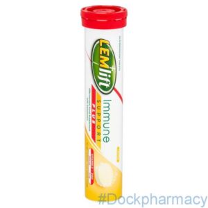 Lemsip lemlift plus immune support effervescent tablets lemon