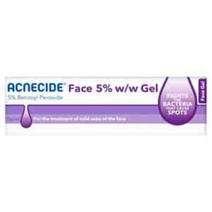 Acnecide Face Gel Spot Treatment Gel, 15g
