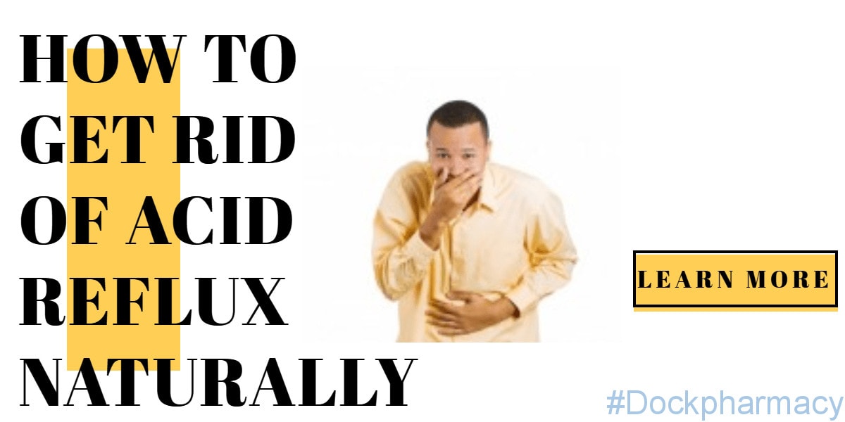 how to get rid of acid reflux