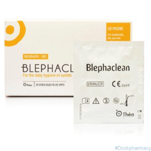 Blephaclean Eyelid Wipes For Blepharitis, 20 Wipes