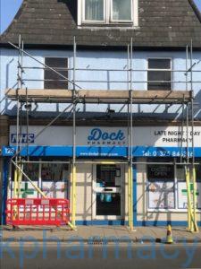 Notice to our customers Renovation work in progress