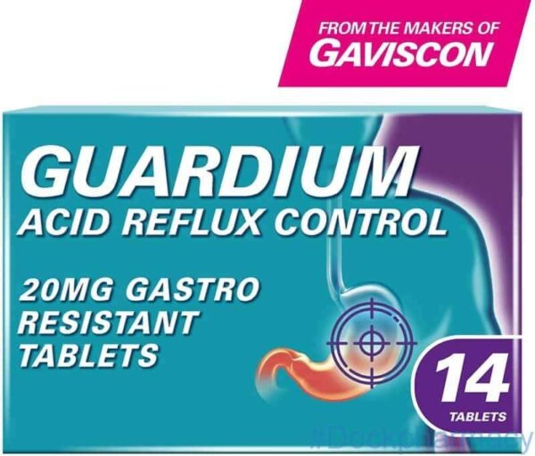 GUARDIUM Tablets - Acid Reflux And Heartburn Control Tablets