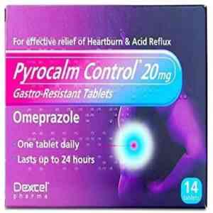 Pyrocalm Control 20mg Tablets, 14 Tablets