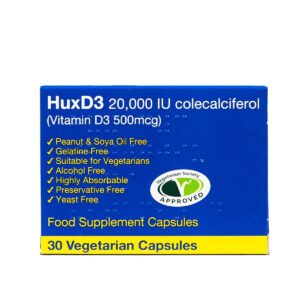 HUXD3 COLECALCIFEROL 20000IU Capsules