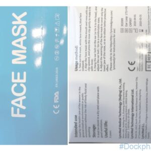 3 ply face masks earloop