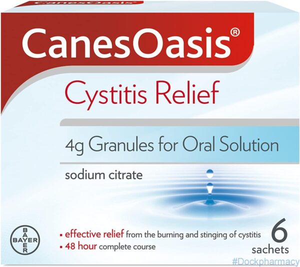 Canesoasis Cystitis relief sachets