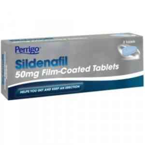 Perrigo Sildenafil 50mg Tablets, 4 Tablets