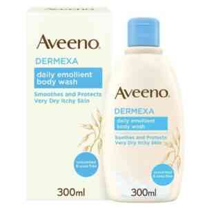 Aveeno Dermexa Daily Emollient Body Wash, 300ml