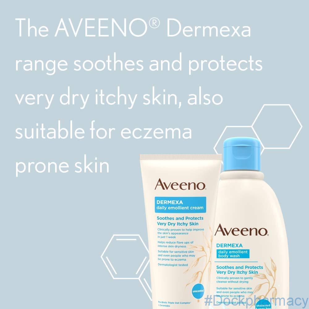 Aveeno Dermexa Fast and Long-Lasting Balm for dry itchy skin