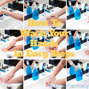 Hand washing in easy steps