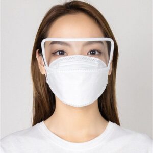 KN95 Face mask with eye shield