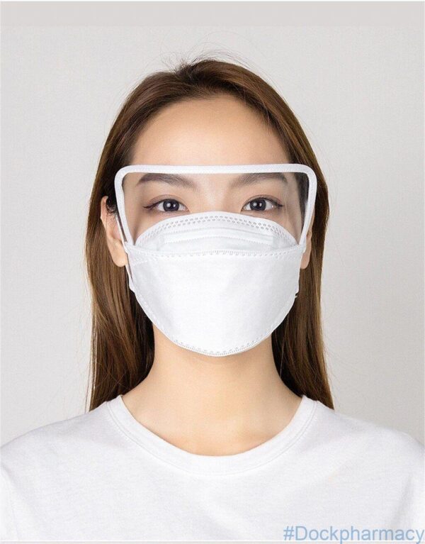 KN95 Face mask with eye shield
