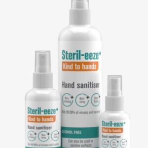 steril-eeze alcohol-free hand sanitiser spray 100ml