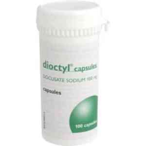 Dioctyl 100mg Capsules, 100 capsules
