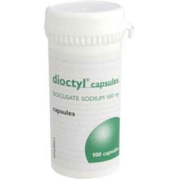 Dioctyl 100mg Capsules, 100 capsules