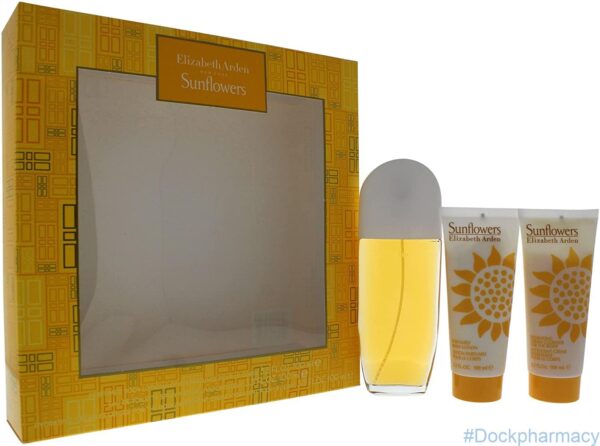Elizabeth Arden Sunflowers 100ml EDT+Body Lotion gift set
