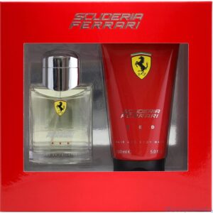 Scuderia Ferrari Red Eau de Toilette Spray Shower Gel Gift Set