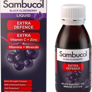 Sambucol Natural Black Elderberry Extra Defence