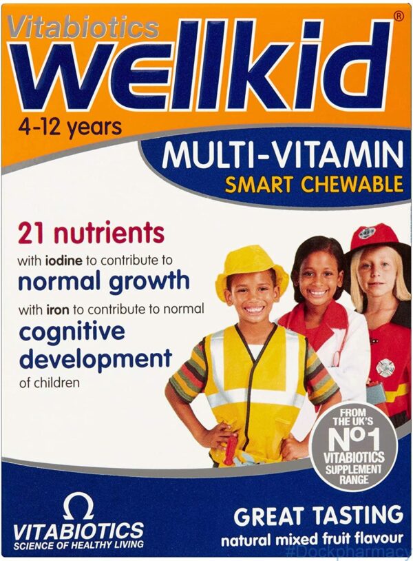 WELLKID CHEWABLE MULTIVITAMIN